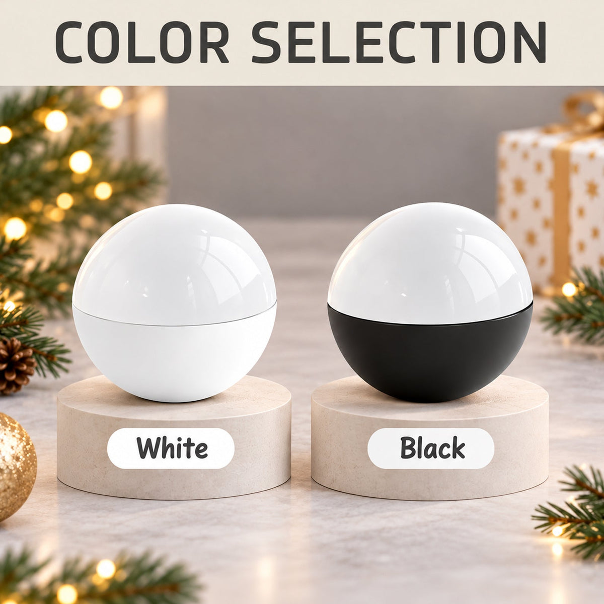 A Message From Heaven - Personalized Memorial Video Display Globe With Base