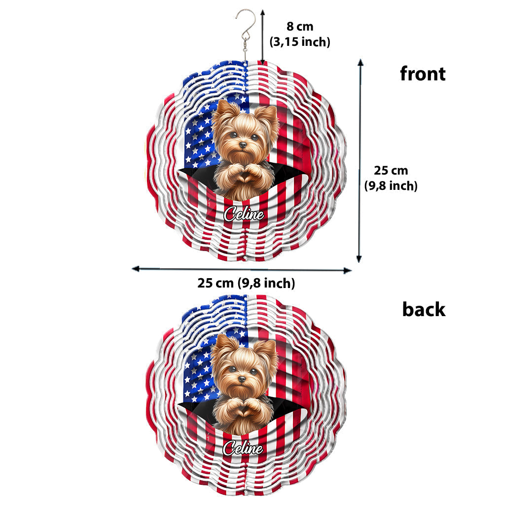 Pattes et Liberté - Girouette personnalisée pour chien