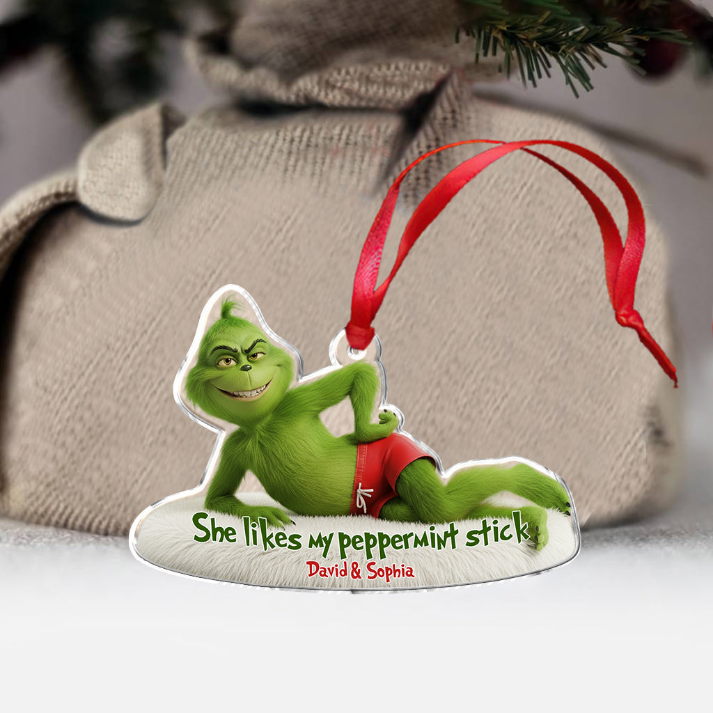 Cadeau de Noël pour couples - Étole personnalisée - Ornement de Noël