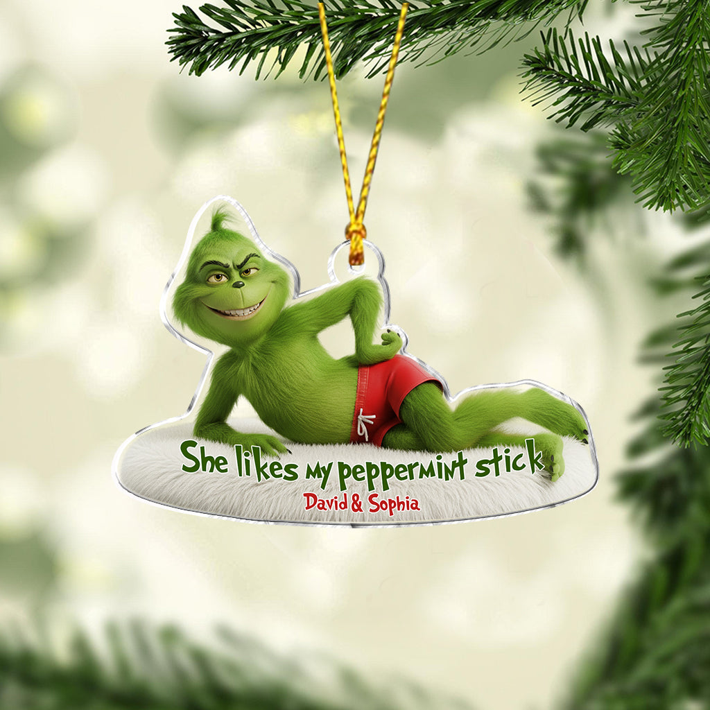 Cadeau de Noël pour couples - Étole personnalisée - Ornement de Noël