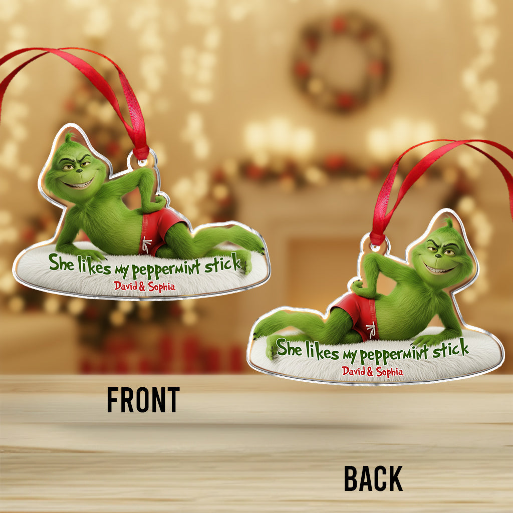 Cadeau de Noël pour couples - Étole personnalisée - Ornement de Noël
