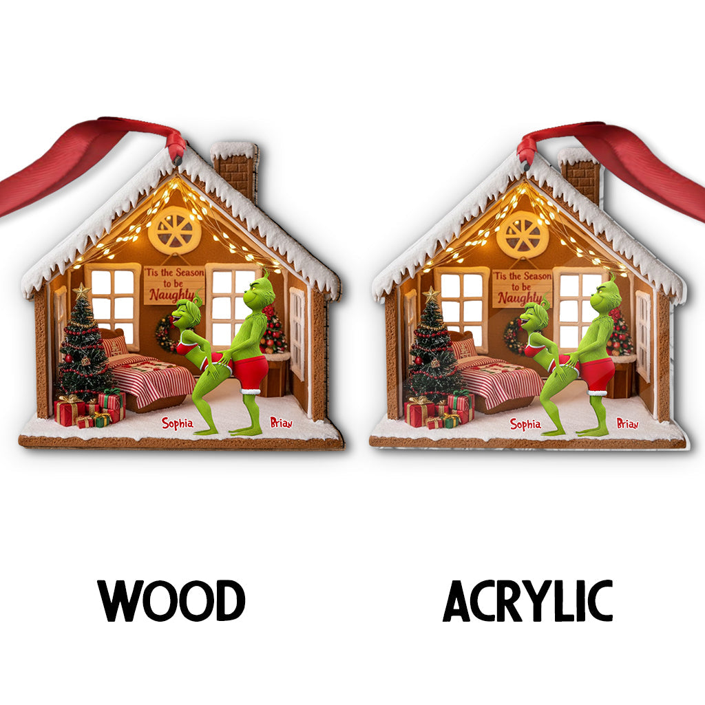 Jusqu'à la saison des bêtises - Ornement de Noël étole personnalisé