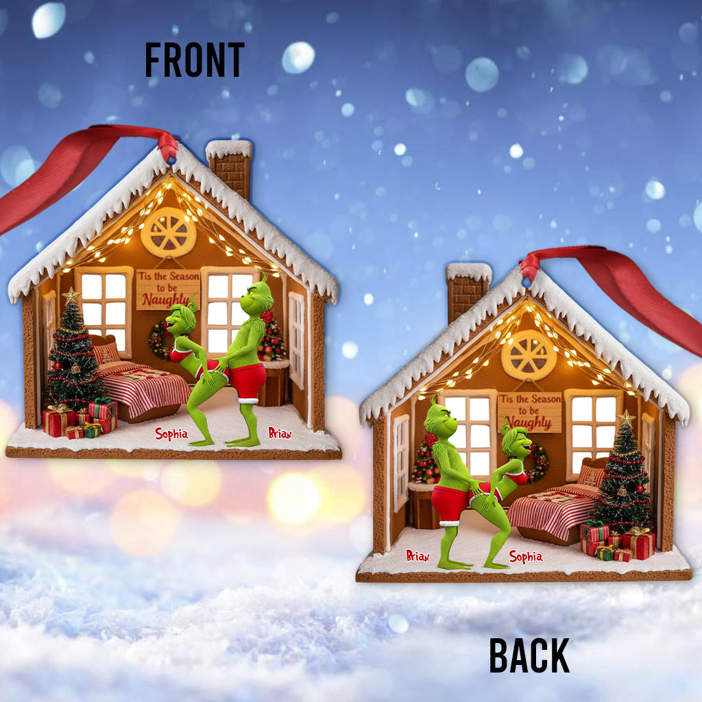 Jusqu'à la saison des bêtises - Ornement de Noël étole personnalisé