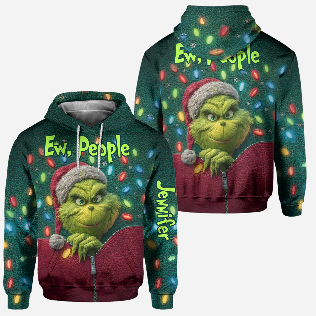 Ew People - Personalized Stole Christmas Hoodie and Leggings