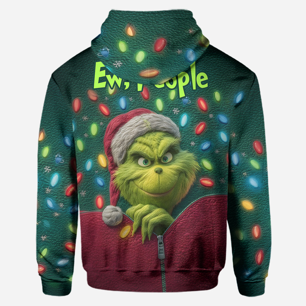Ew People - Personalized Stole Christmas Hoodie and Leggings