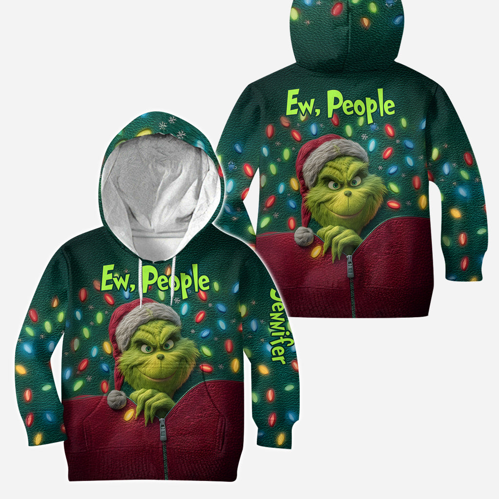 Ew People - Personalized Stole Christmas Hoodie and Leggings