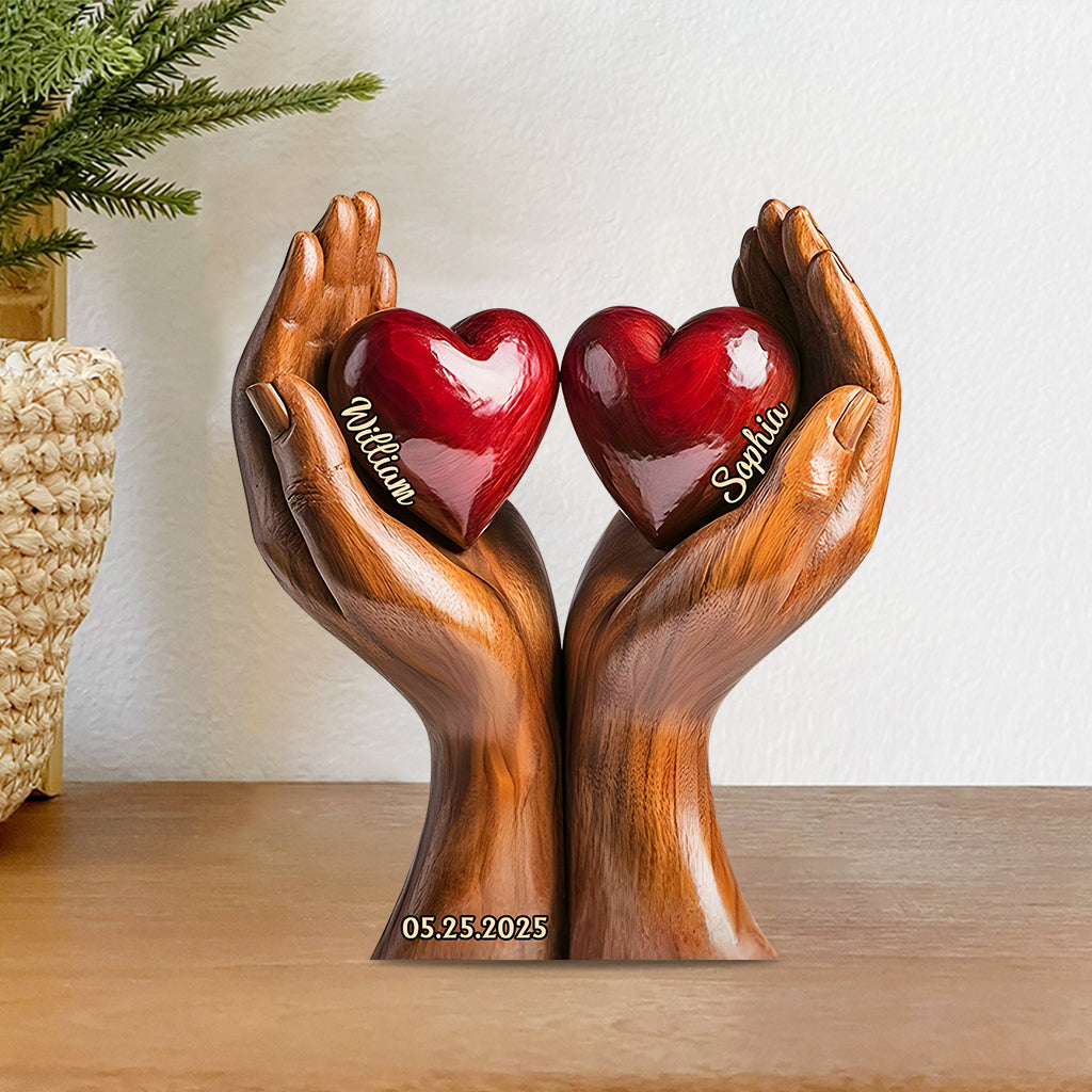 You And Me We Got This - Personalized Couple Custom Shaped Acrylic Plaque