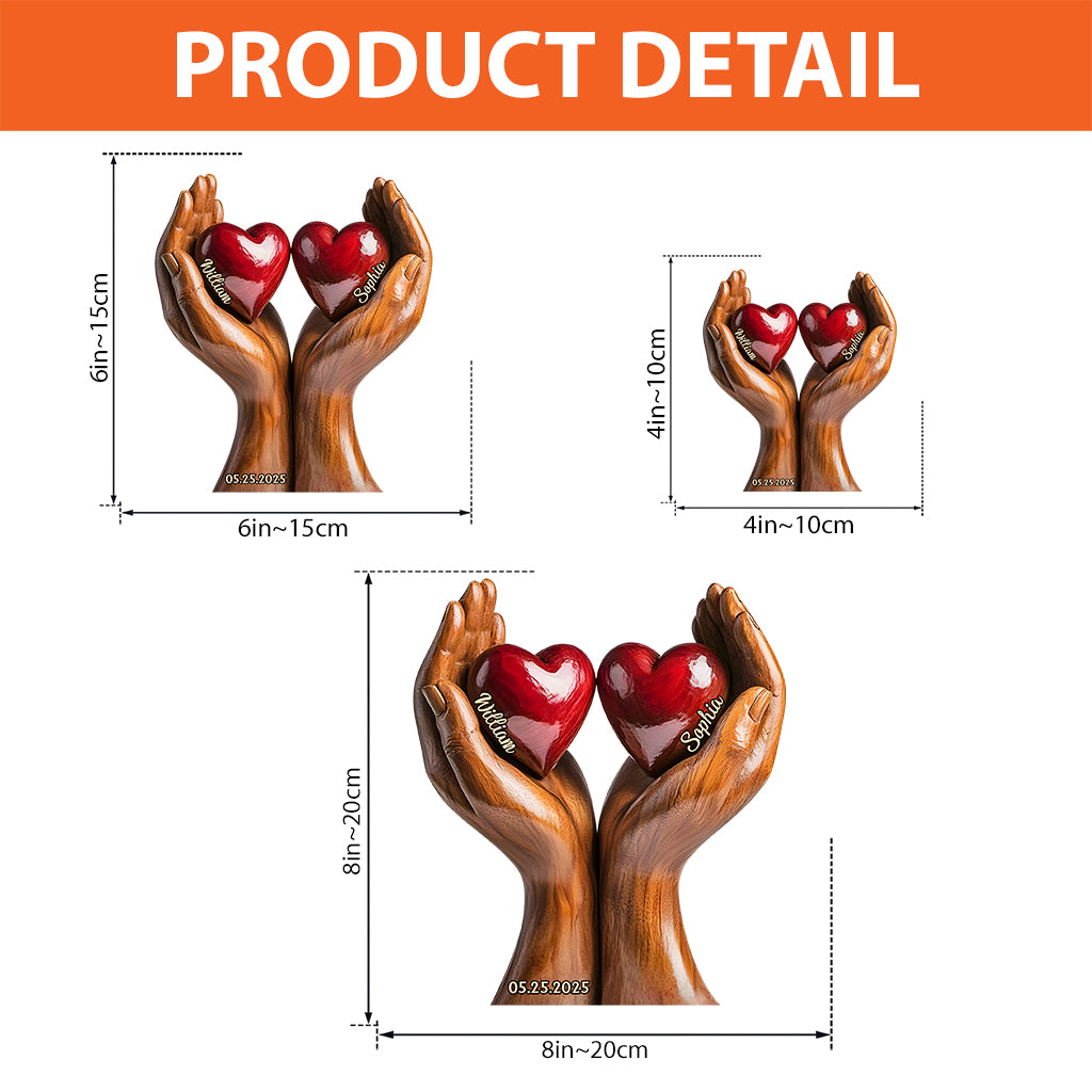 You And Me We Got This - Personalized Couple Custom Shaped Acrylic Plaque