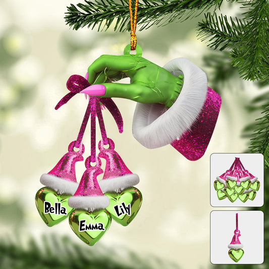 Merry Grinchmas - Personalized Stole Christmas Ornament
