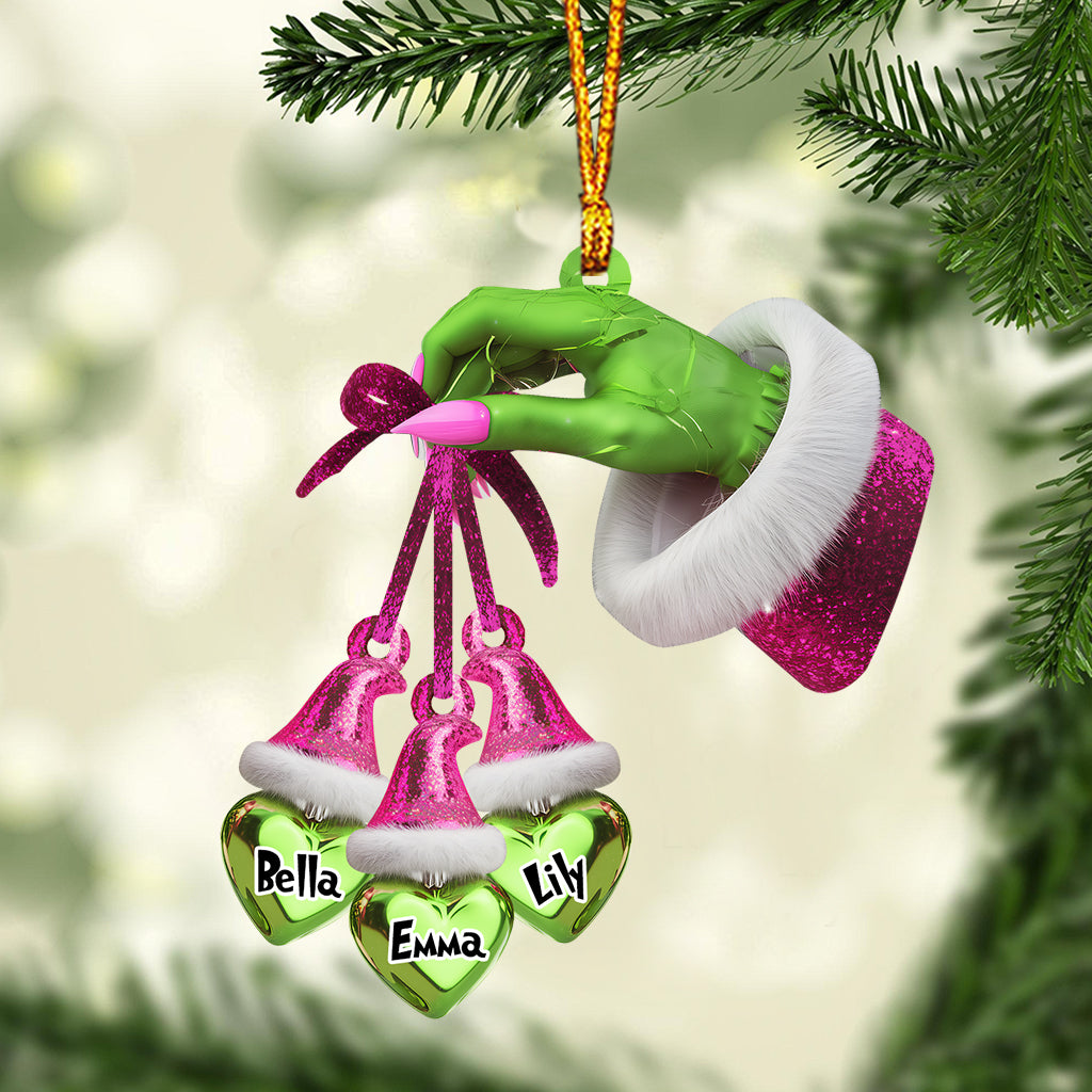 Merry Grinchmas - Personalized Stole Christmas Ornament