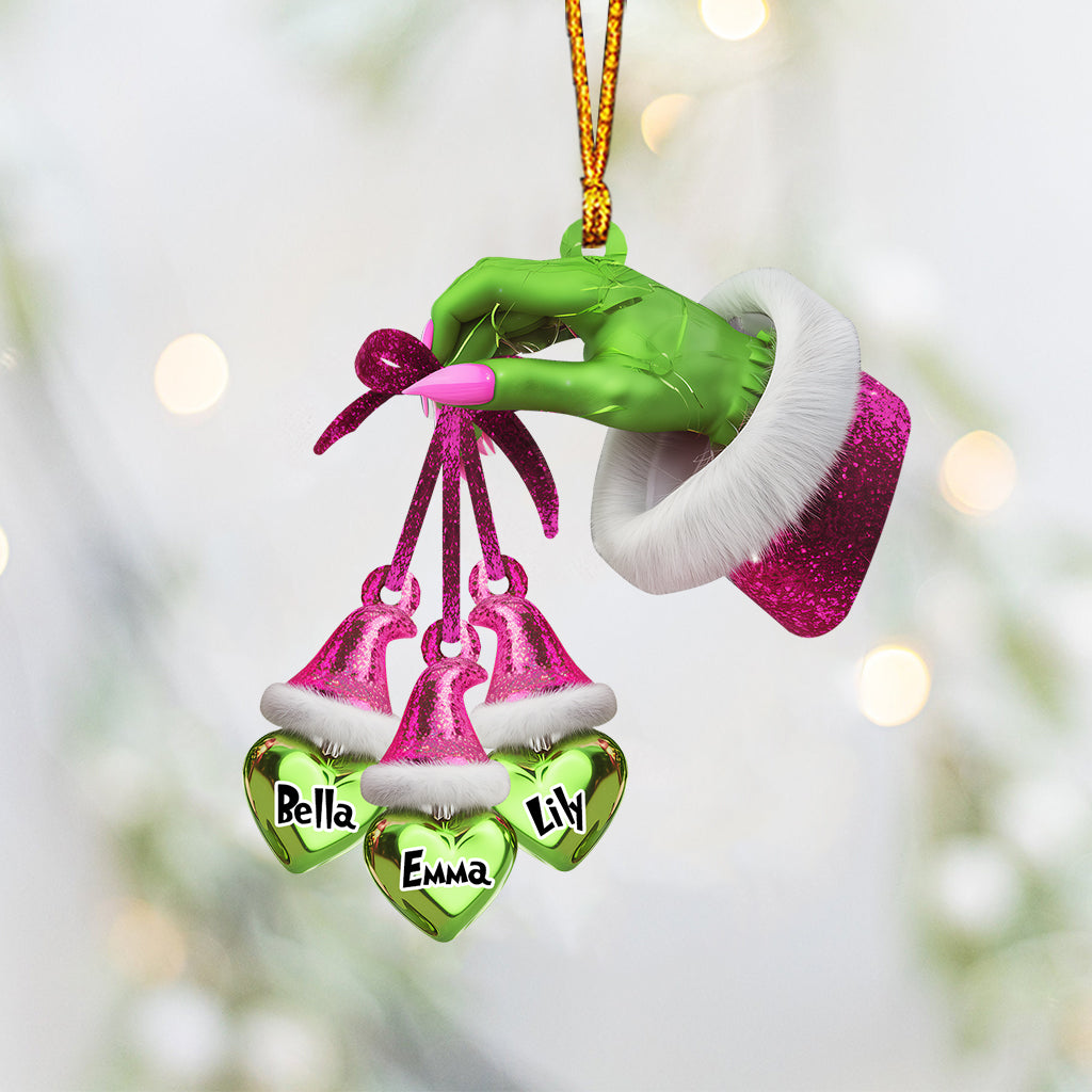Merry Grinchmas - Personalized Stole Christmas Ornament