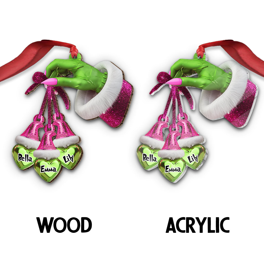 Merry Grinchmas - Personalized Stole Christmas Ornament