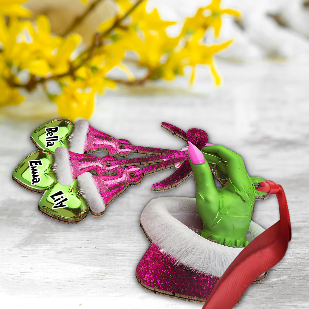 Merry Grinchmas - Personalized Stole Christmas Ornament