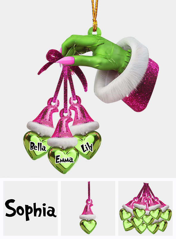 Merry Grinchmas - Personalized Stole Christmas Ornament