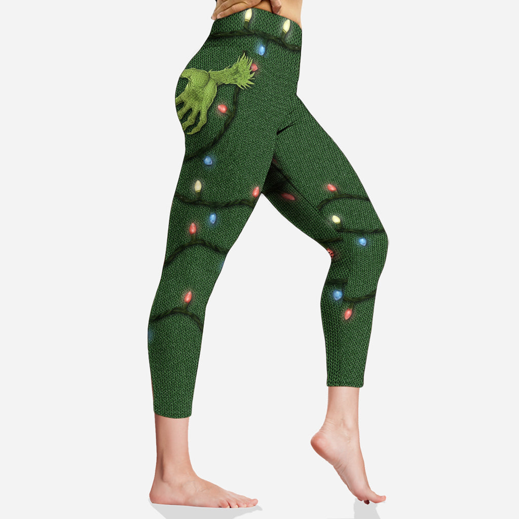 Joyeux Grinchmas - Étole de Noël personnalisée - Leggings