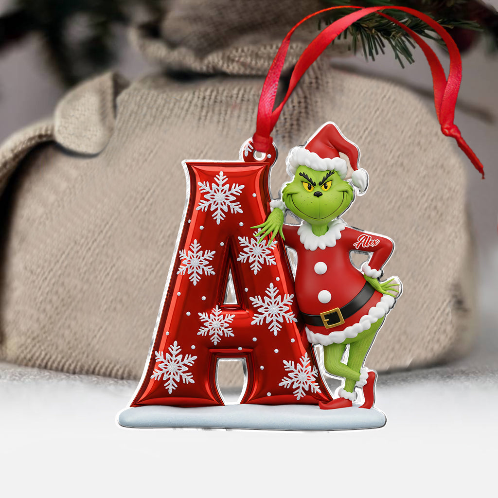 Joyeux Noël - Ornement de Noël personnalisé en forme d'étole