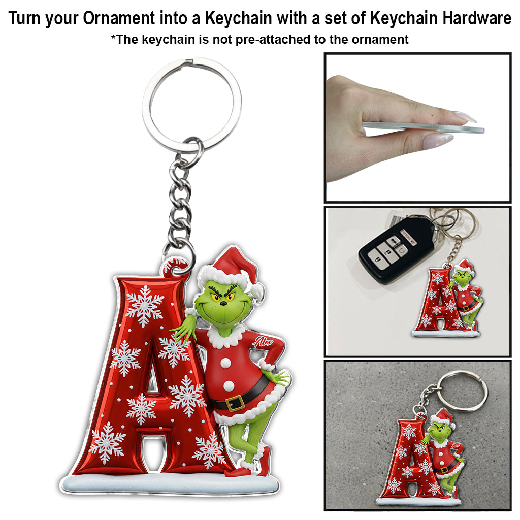 Joyeux Noël - Ornement de Noël personnalisé en forme d'étole