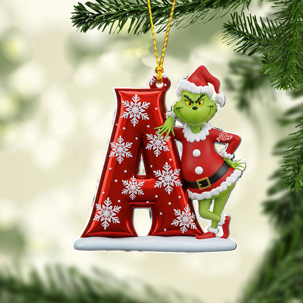 Joyeux Noël - Ornement de Noël personnalisé en forme d'étole