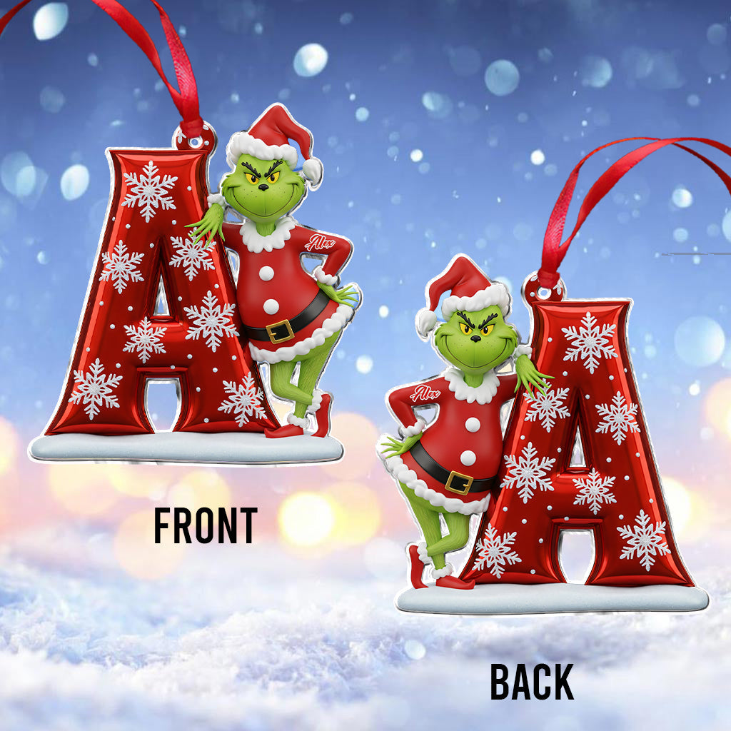 Joyeux Noël - Ornement de Noël personnalisé en forme d'étole