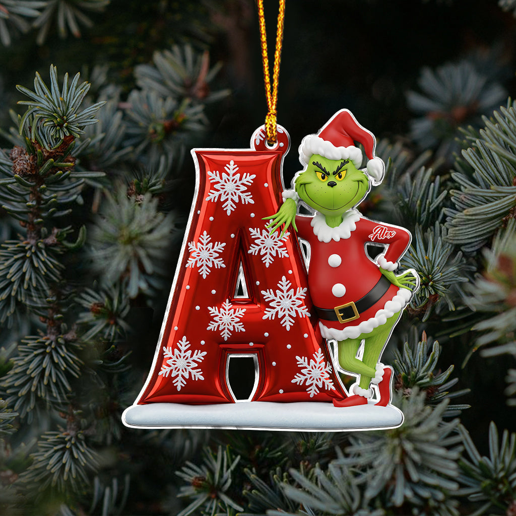 Joyeux Noël - Ornement de Noël personnalisé en forme d'étole