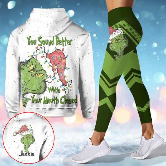 Merry Christmas - Personalized Stole Christmas Hoodie and Leggings