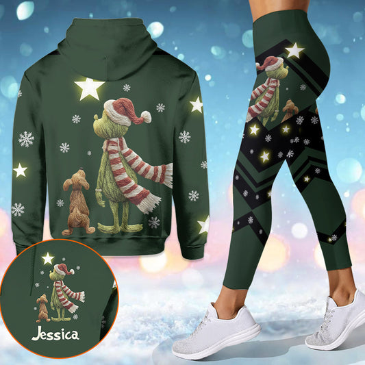 Merry Christmas - Personalized Stole Christmas Hoodie and Leggings