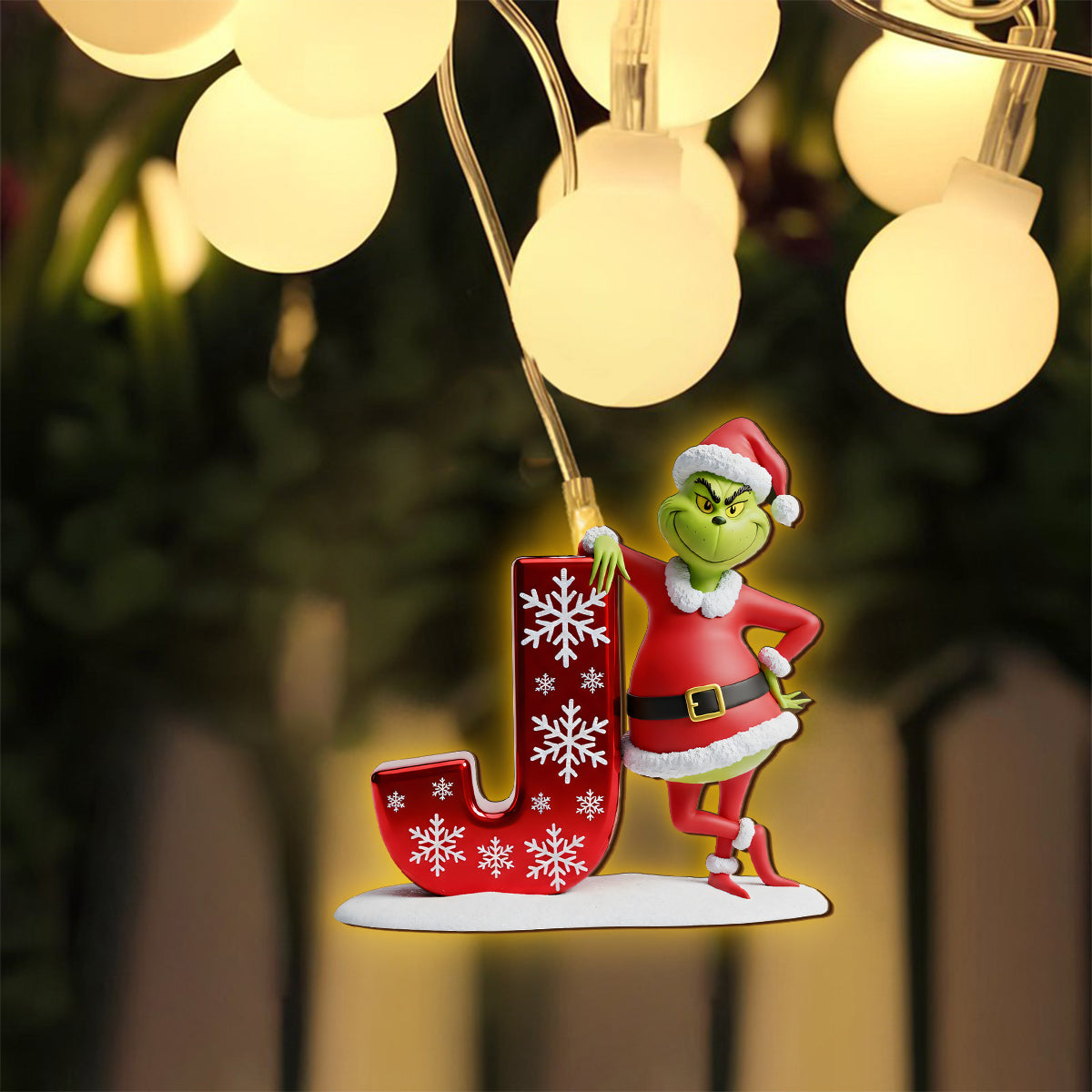 Merry Christmas - Personalized Stole Christmas String Lights