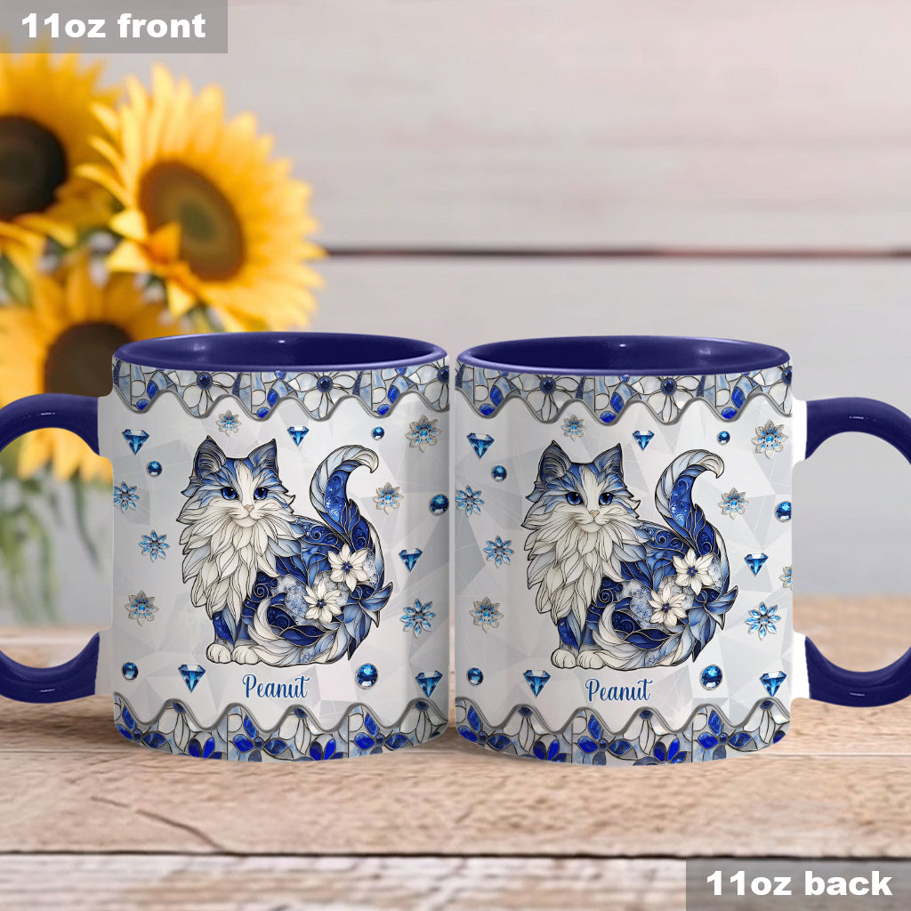 Mug personnalisé avec motif chat mignon