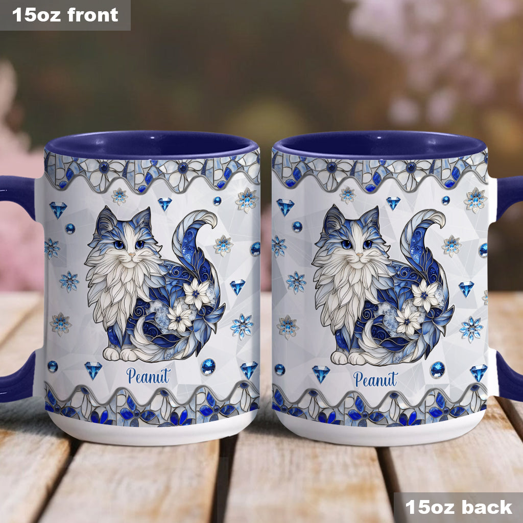 Mug personnalisé avec motif chat mignon