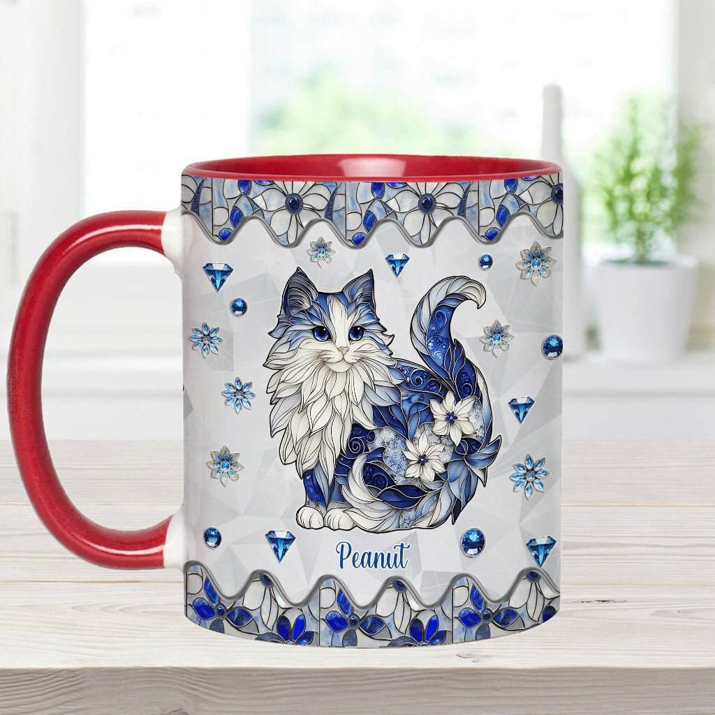 Mug personnalisé avec motif chat mignon