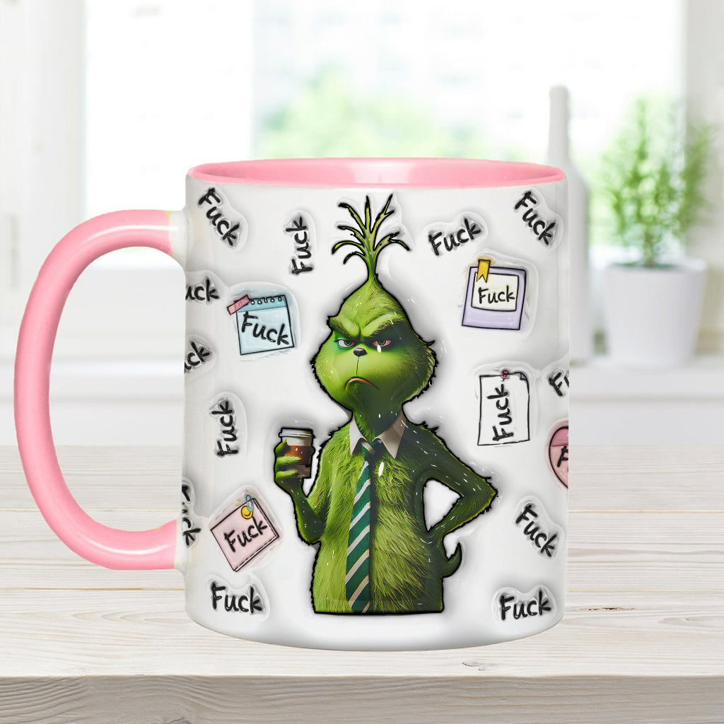 My Vocabulary - Personalized Stole Christmas Accent Mug