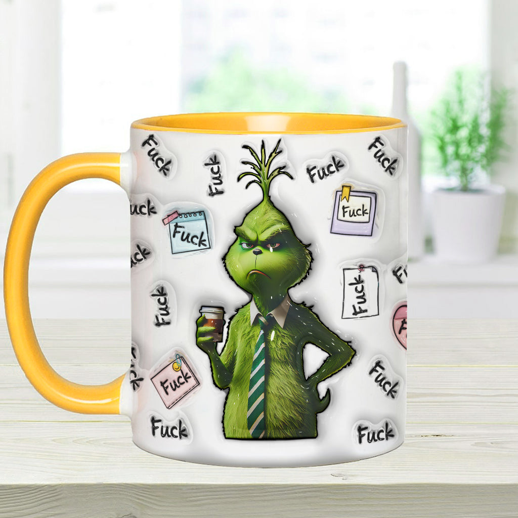 My Vocabulary - Personalized Stole Christmas Accent Mug