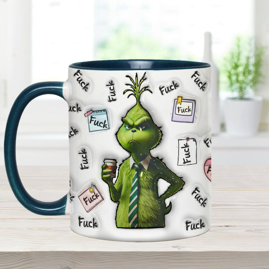 My Vocabulary - Personalized Stole Christmas Accent Mug
