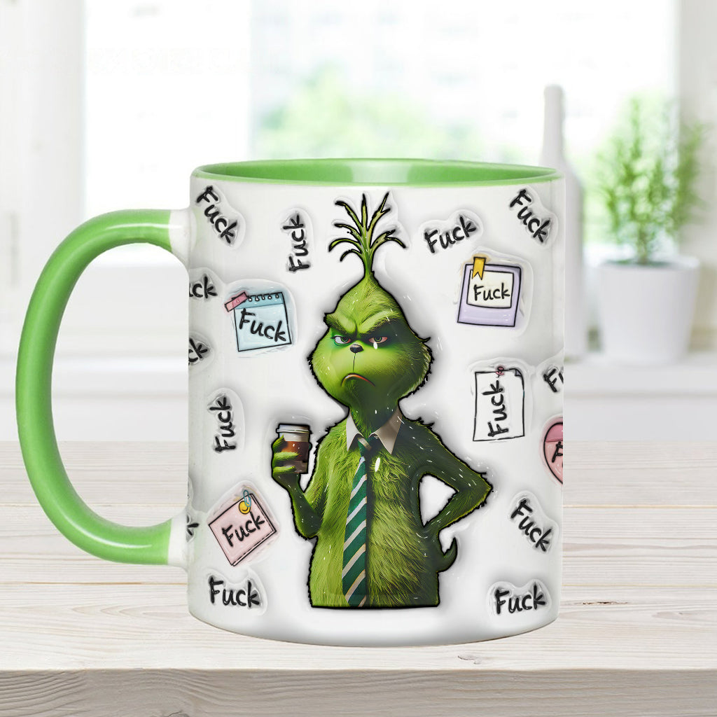 My Vocabulary - Personalized Stole Christmas Accent Mug