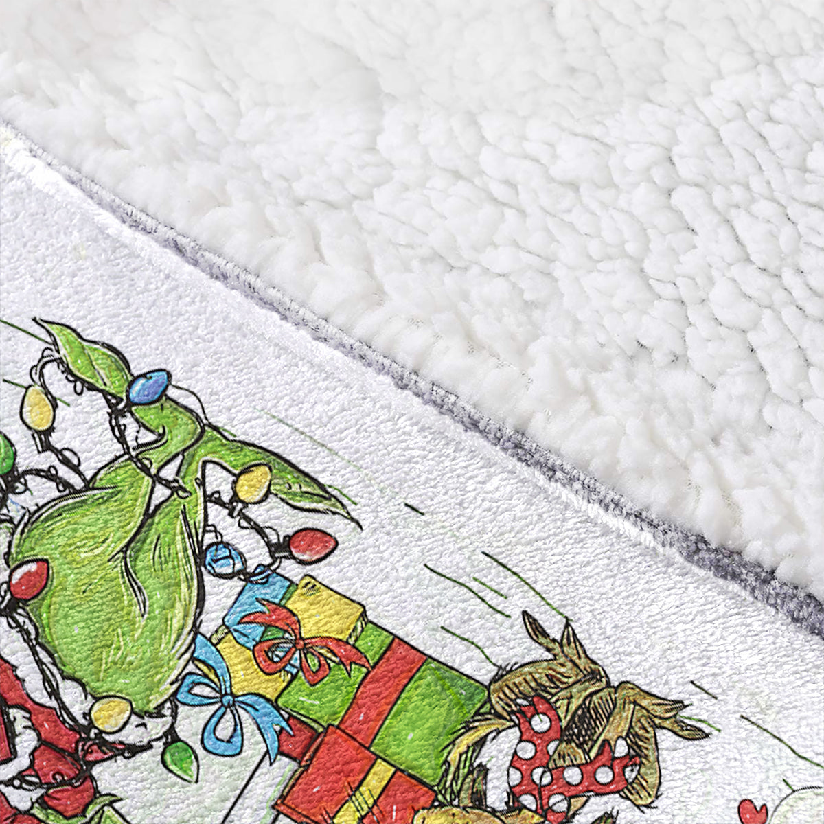Welcome To Wholeville - Personalized Stole Christmas Blanket Hoodie