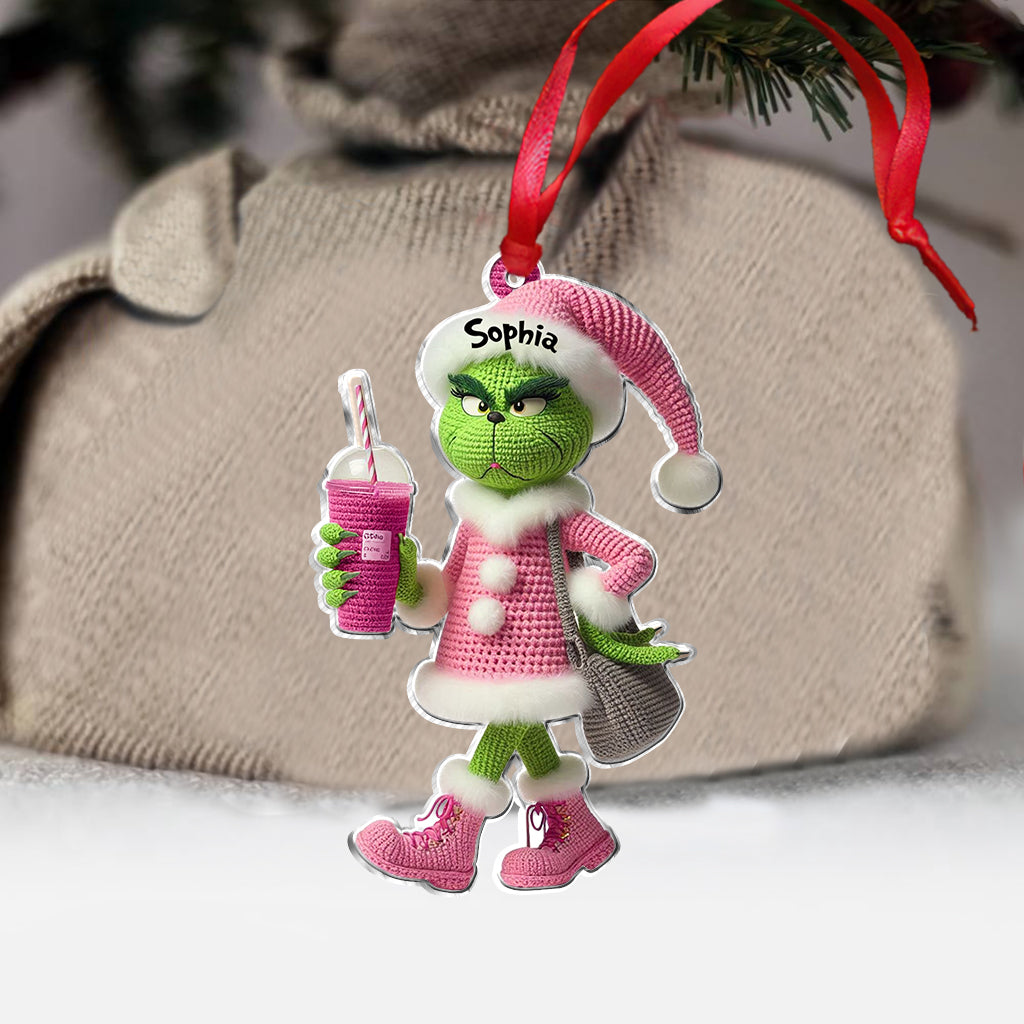 Joyeux Grinchmas - Étole de Noël personnalisée