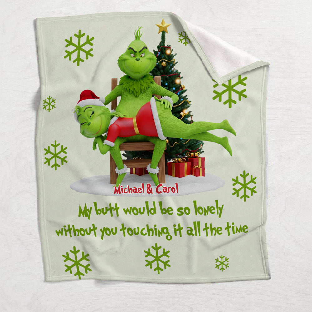 Mon derrière serait si seul Green Naughty - Couverture personnalisée pour couple