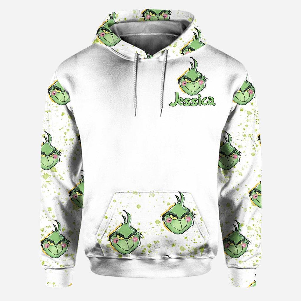 Happy Hallothanksmas - Personalized Stole Christmas Hoodie and Leggings