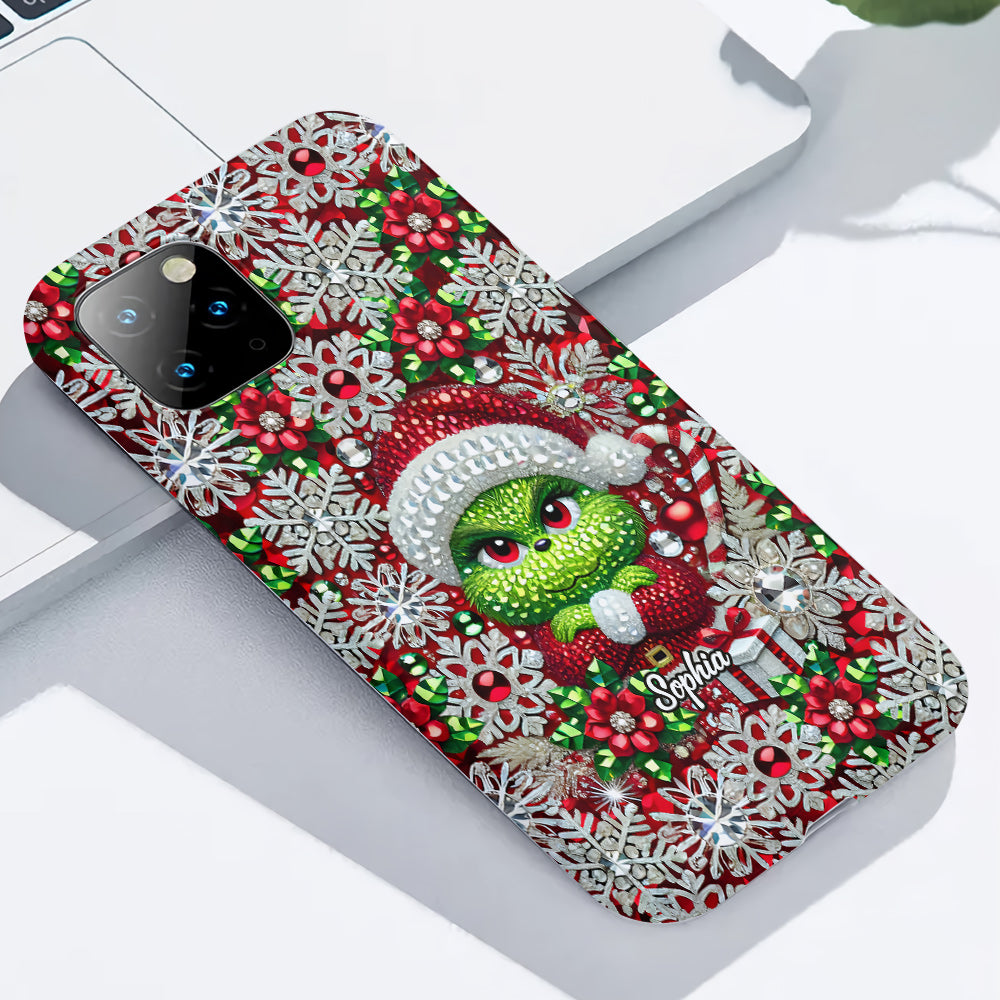 Merry Grinchmas - Personalized Stole Christmas Full Print Phone Case