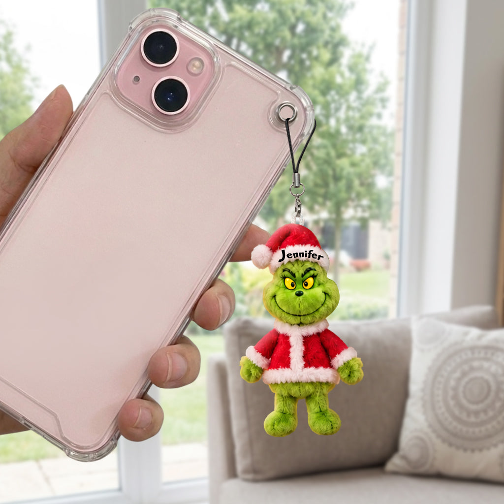 It's Time - Personalized Stole Christmas Tumbler With Plush Charm
