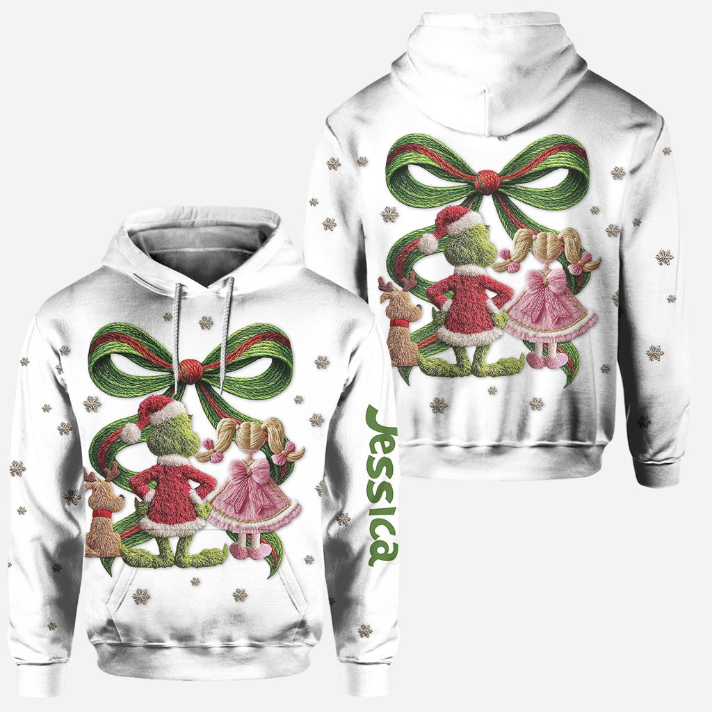 Merry Christmas - Personalized Stole Christmas Hoodie and Leggings
