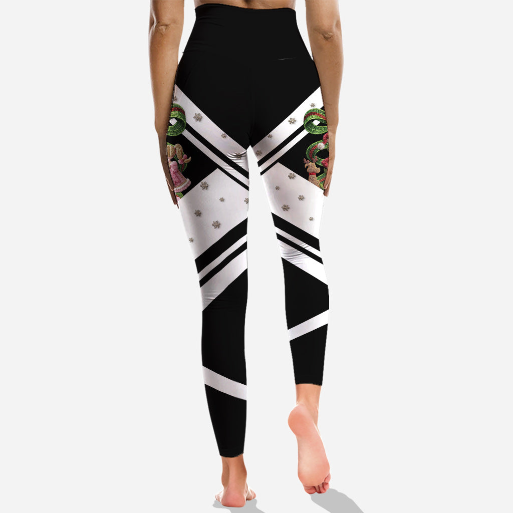 Merry Christmas - Personalized Stole Christmas Hoodie and Leggings