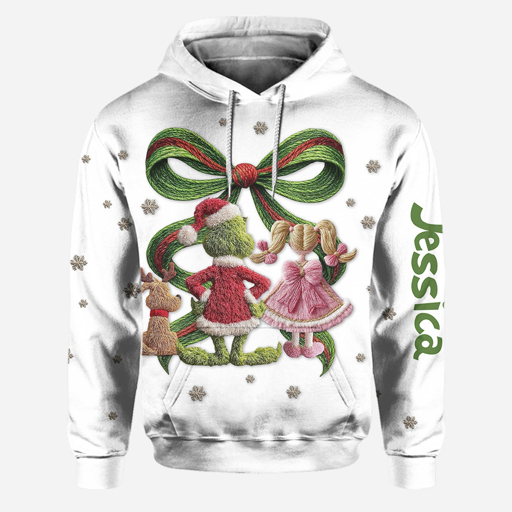 Merry Christmas - Personalized Stole Christmas Hoodie and Leggings