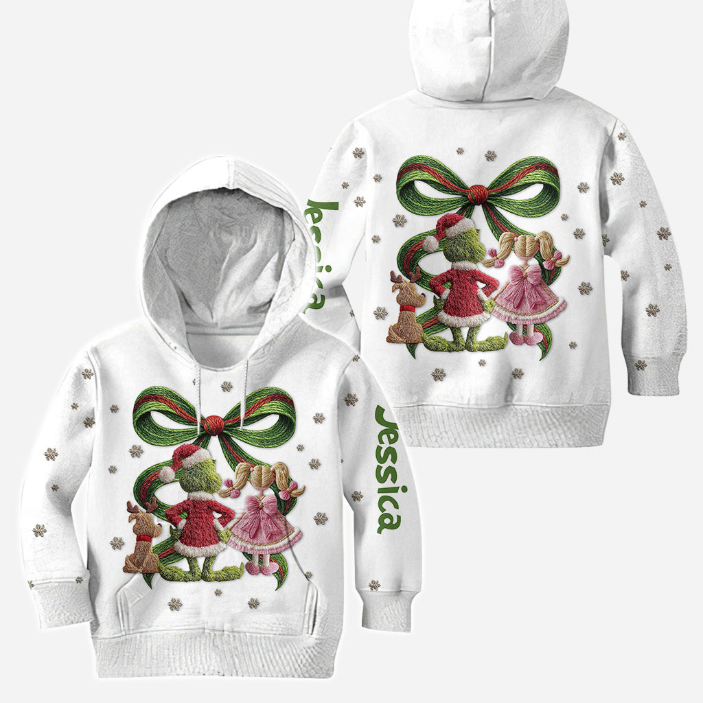 Merry Christmas - Personalized Stole Christmas Hoodie and Leggings