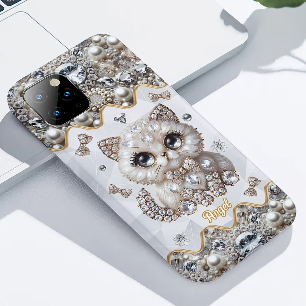 Coque de téléphone personnalisée avec motif chat persan « Love Persian Cat »