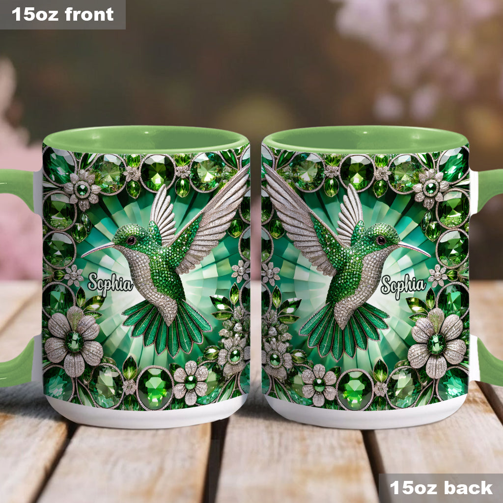 Beautiful Creatures - Personalized Butterfly Accent Mug