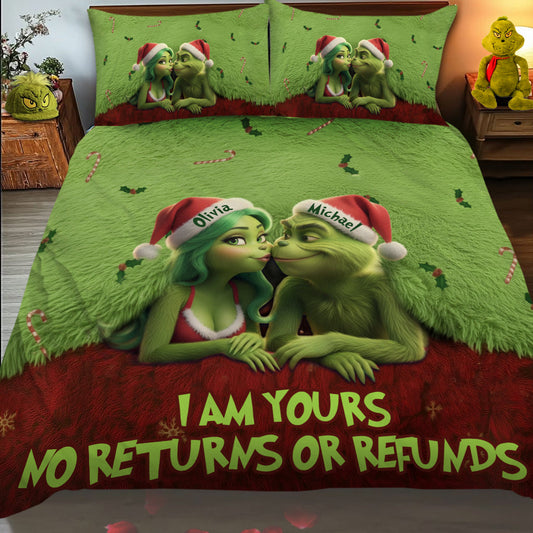 I Am Yours - Personalized Stole Christmas Quilt Set