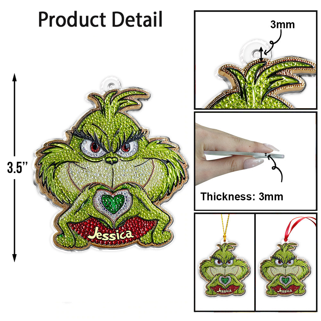 Merry Christmas - Personalized Stole Christmas Ornament