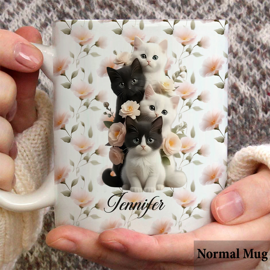Adorables chatons - Mug personnalisé pour chat