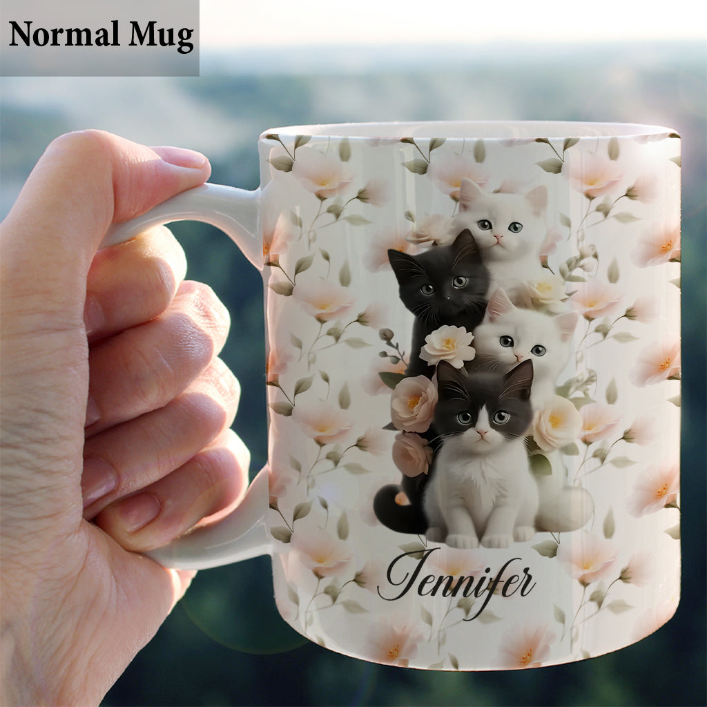 Adorables chatons - Mug personnalisé pour chat
